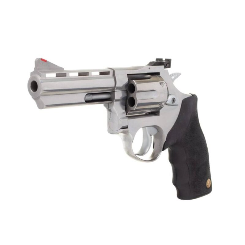 REVOLVER TAURUS RT889 CAL .38SPL INOX 6 TIROS 3 JANELAS E CANO DE 4 POLEGADAS - Imagem 2