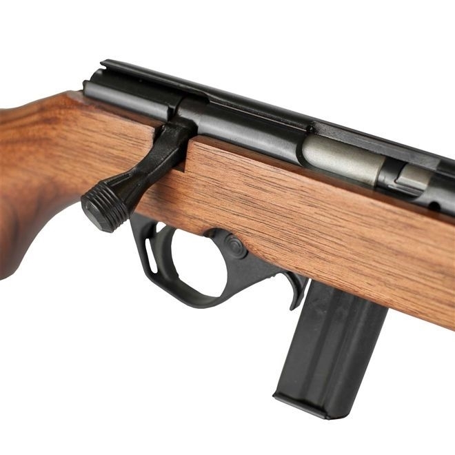 RIFLE CBC 8122 .22LR BOLT ACTION FERROLHADO MADEIRA '23POL - Imagem 3