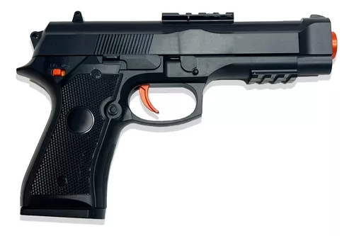 PISTOLA LANÇADOR ELÉTRICO BERETTA PRETO ORBEEZ LEÃO