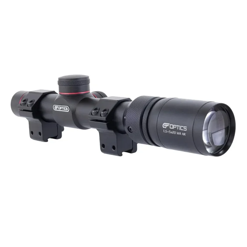 LUNETA GT OPTICS 1.5-5X20 WA - Imagem 3