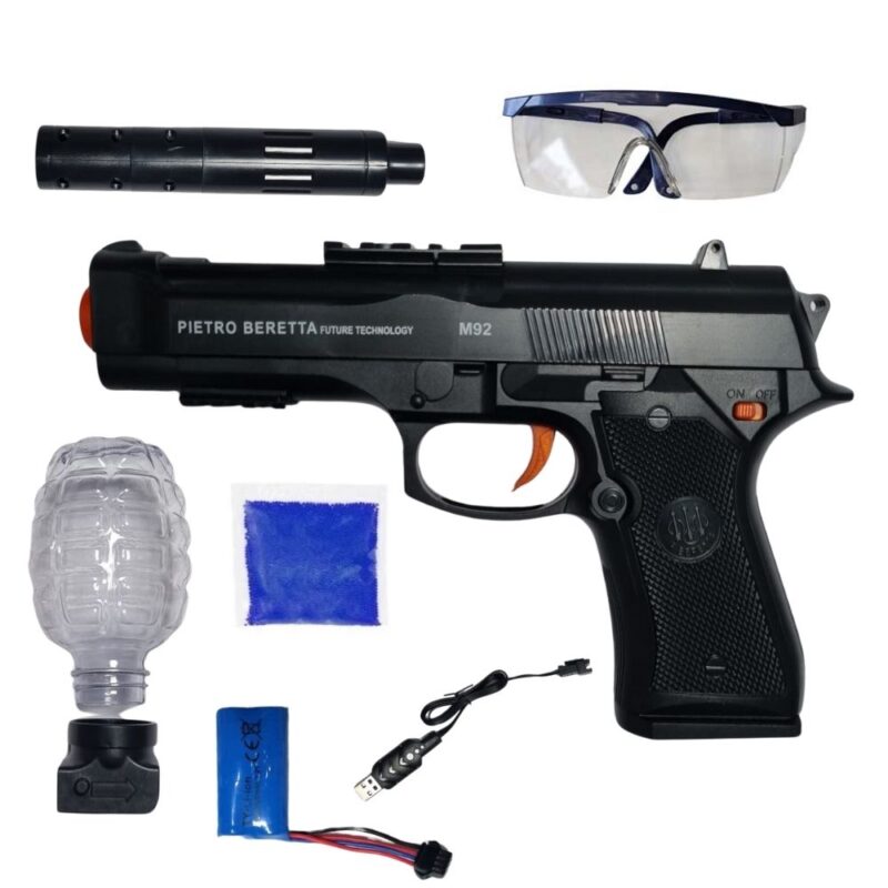 PISTOLA LANÇADOR ELÉTRICO BERETTA PRETO ORBEEZ LEÃO - Imagem 5