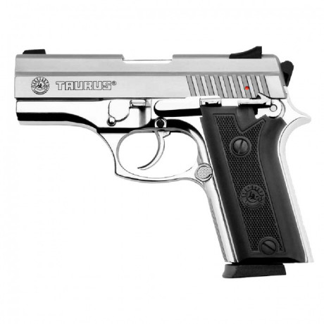 PISTOLA TAURUS PT 938 .380 AUTO INOX - ALTO BRILHO "VINTAGE EDITION" - Imagem 2