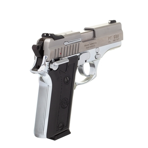 PISTOLA TAURUS PT 938 .380 AUTO INOX - ALTO BRILHO "VINTAGE EDITION" - Imagem 3