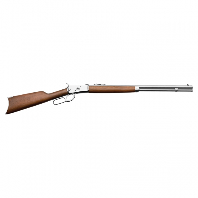 CARABINA CBC ROSSI PUMA SAAMI .357 MAGNUM LEVER ACTION CANO OCTAGONAL 24 POLEGADAS INOX ALTO BRILHO