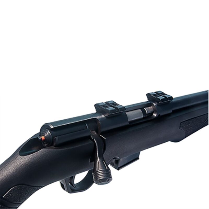 RIFLE CBC 8117 .17HMR BOLT ACTION CORONHA EM POLÍMERO 21 POLEGADAS - Imagem 2