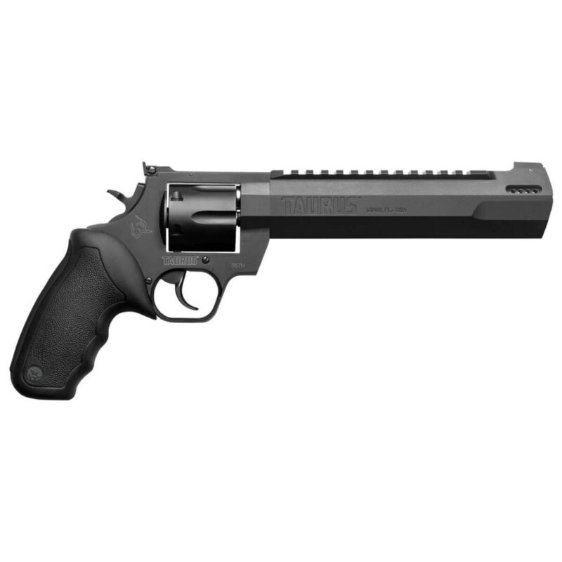 REVOLVER TAURUS RT357H RAGING HUNTER .357 MAGNUM 7 TIROS 8.3POL CARBONO FOSCO