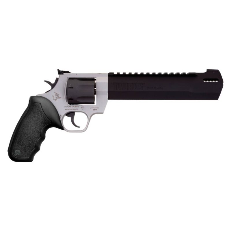 REVOLVER TAURUS RT357H RAGING HUNTER .357 MAGNUM DUAL TONE 7 TIROS 8.3POL INOX FOSCO