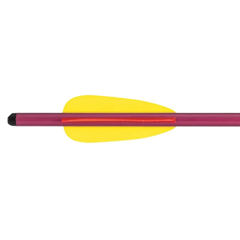 SETAS (FLECHAS) DE ALUMINIO 14" BESTAS / BALESTRAS MOLEDO MK-AL14/6 RED - Imagem 3