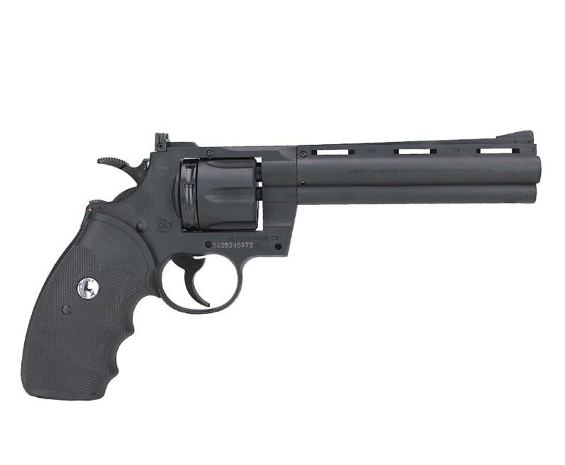 REVOLVER AIRGUN UMAREX COLT PYTHON .357MAGNUM 4.5MM 6,5 POLEGADAS "COMBO"