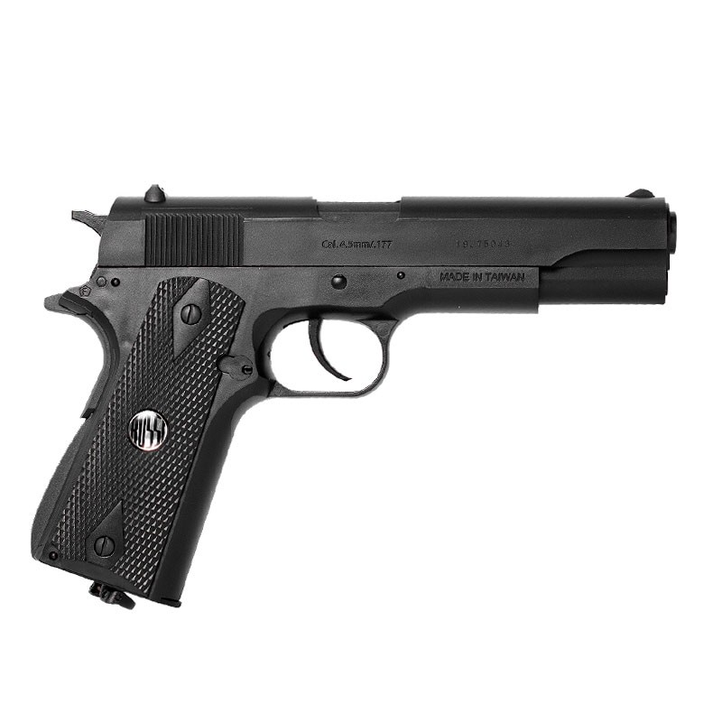 PISTOLA AIRGUN COMMANDER 1911 W125 GNBB CO2 4.5MM ROSSI WINGUN