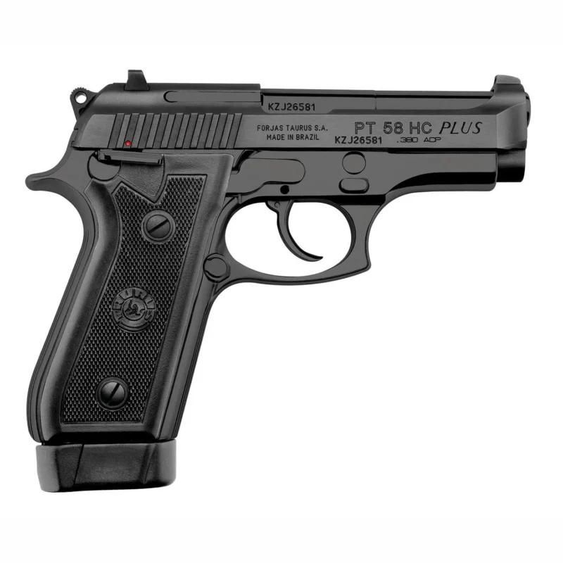 PISTOLA TAURUS PT 58 HC PLUS .380 OXIDADA PRETA