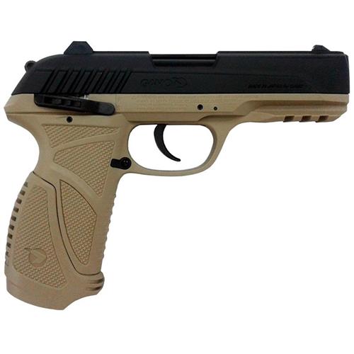 PISTOLA AIRGUN GAMO PT 85 GBB CO2 SLIDE EM METAL CHUMBINHO 4.5MM DESERT